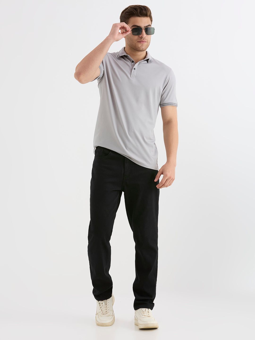 Grey Polo Tshirt