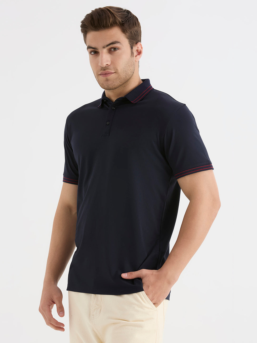 Navy Blue Polo Tshirt