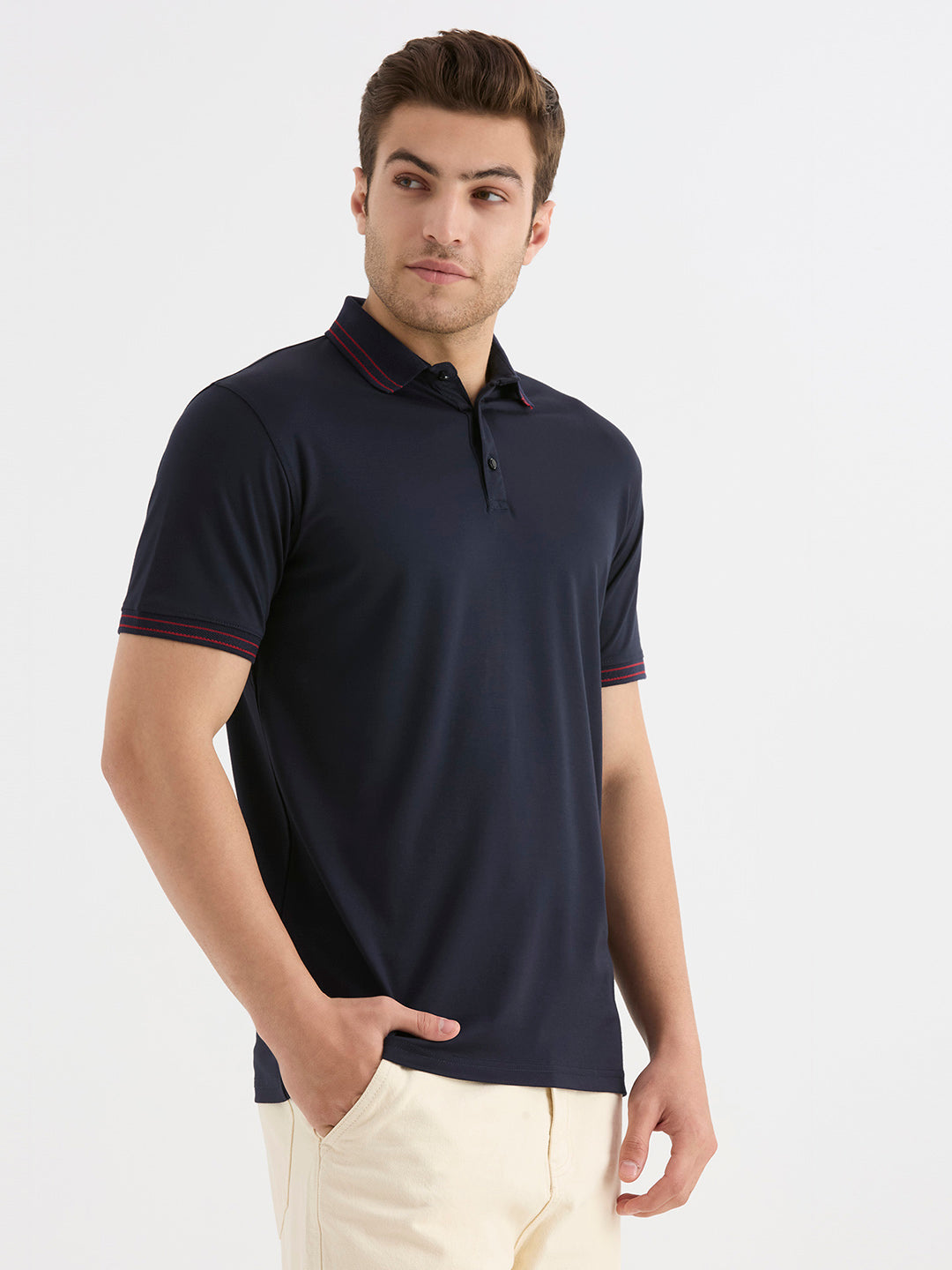 Navy Blue Polo Tshirt