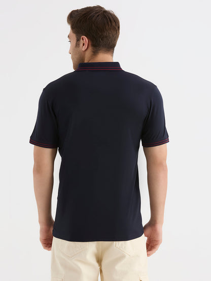 Navy Blue Polo Tshirt