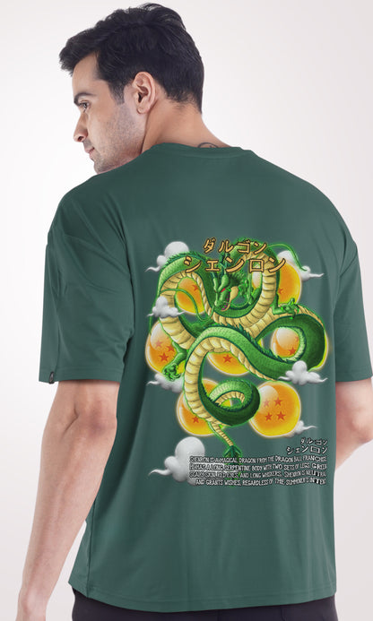 Dragon shenron Printed Oversized tshirt