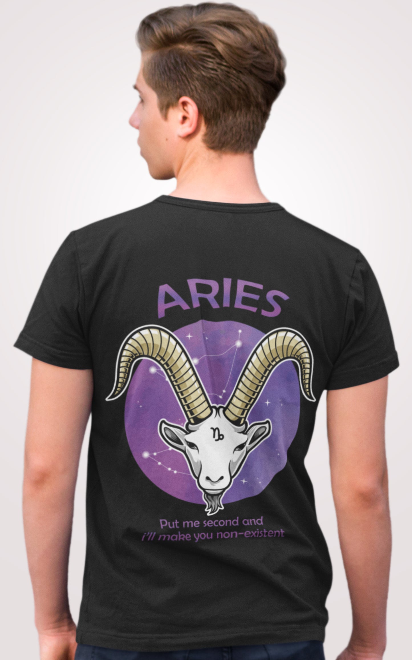 Aries Half Sleeves T-shirt