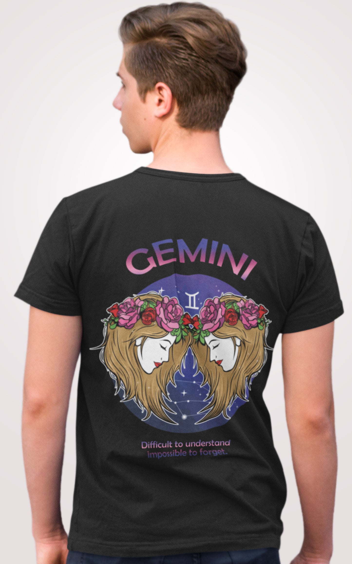 Gemini Half Sleeves T-shirt