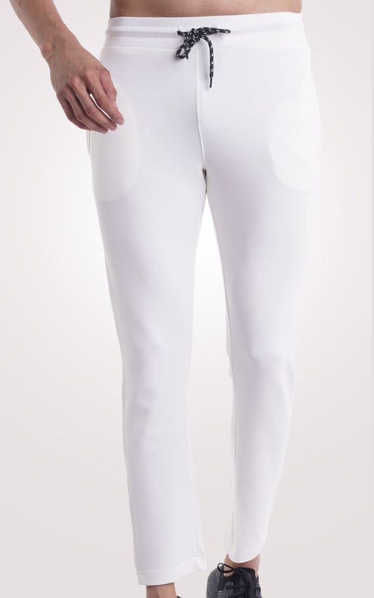 White Plain Track Pant