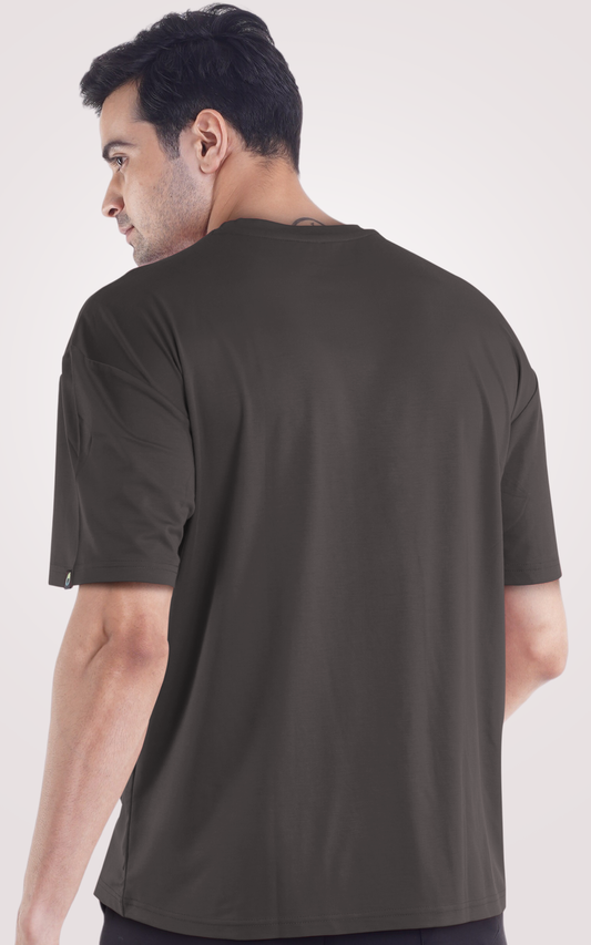 Plain Grey Over Size T-Shirt