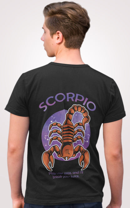 Scorpio Half Sleeves T-shirt