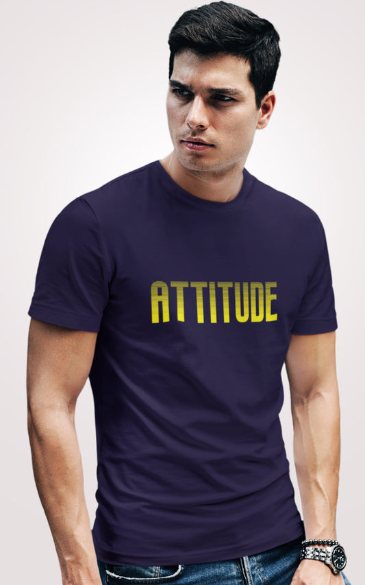 Attitude Half sleeves T-shirts