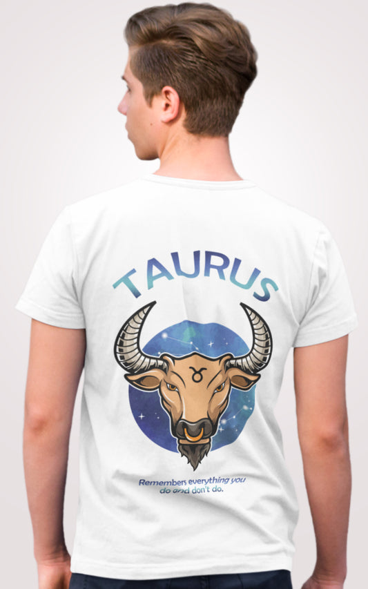 Taurus Half Sleeves T-shirt