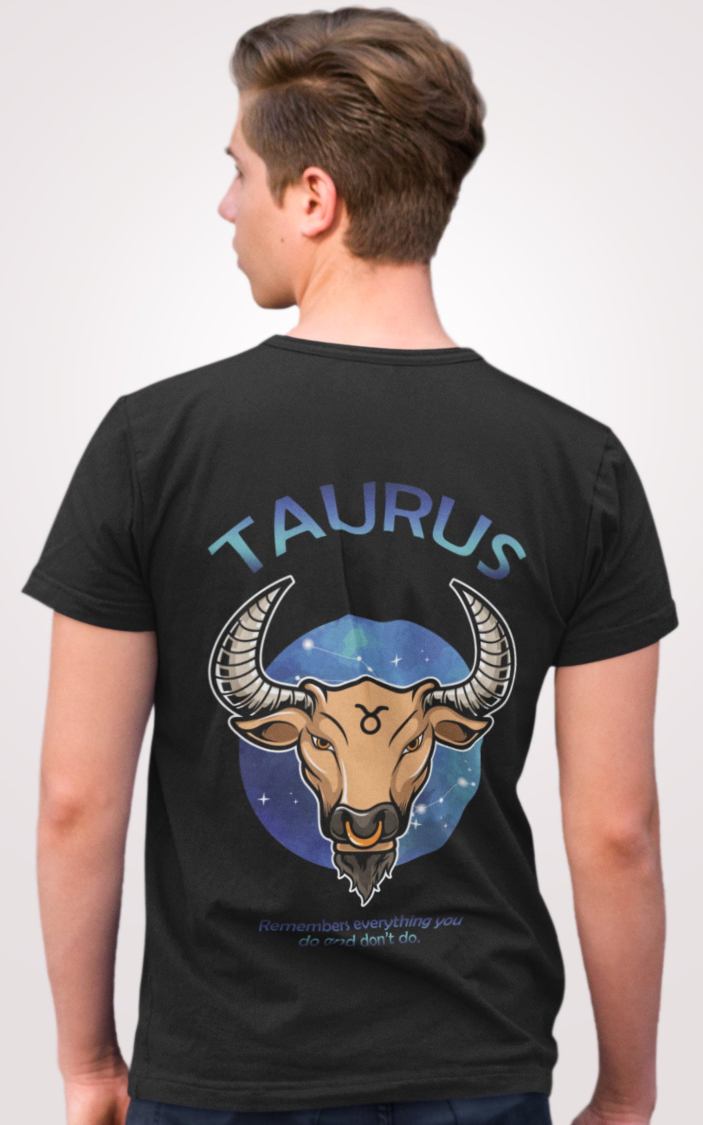 Taurus Half Sleeves T-shirt