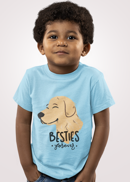 Bestie Forever Printed Kid Tshirt