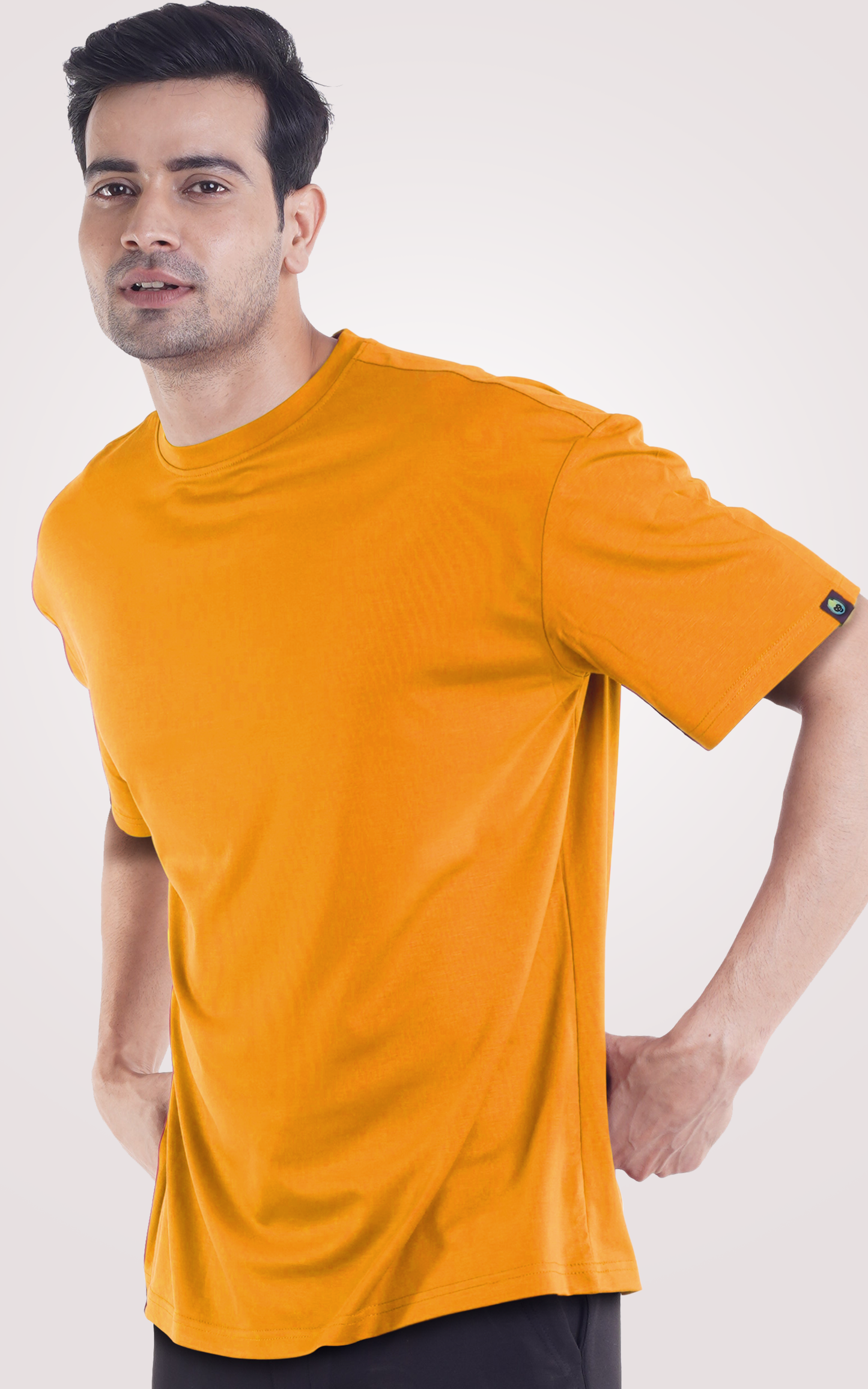 Plain Mustard Yellow Over Size T-Shirt