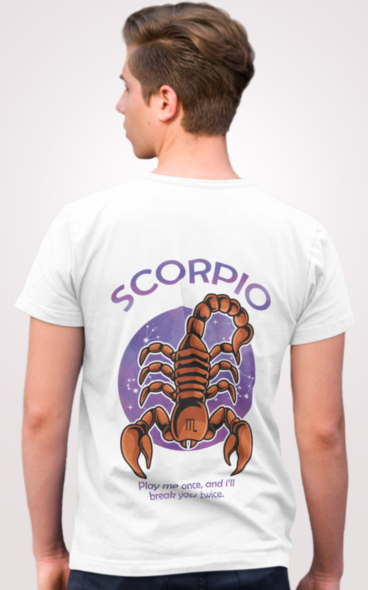 Scorpio Half Sleeves T-shirt