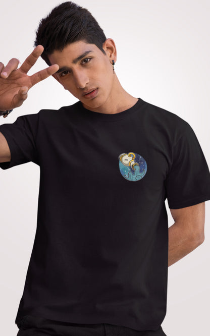 Aquarius Half Sleeve T-shirt