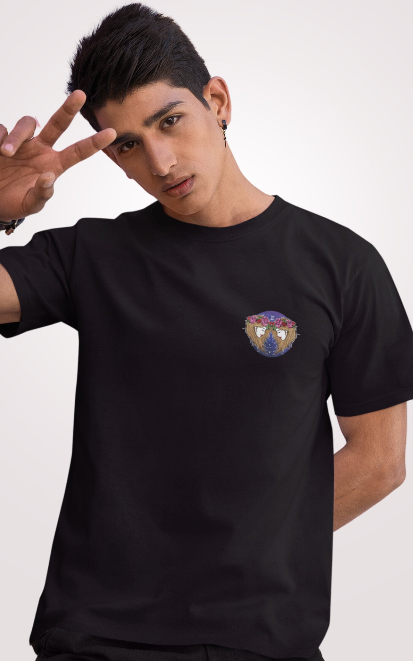 Gemini Half Sleeves T-shirt