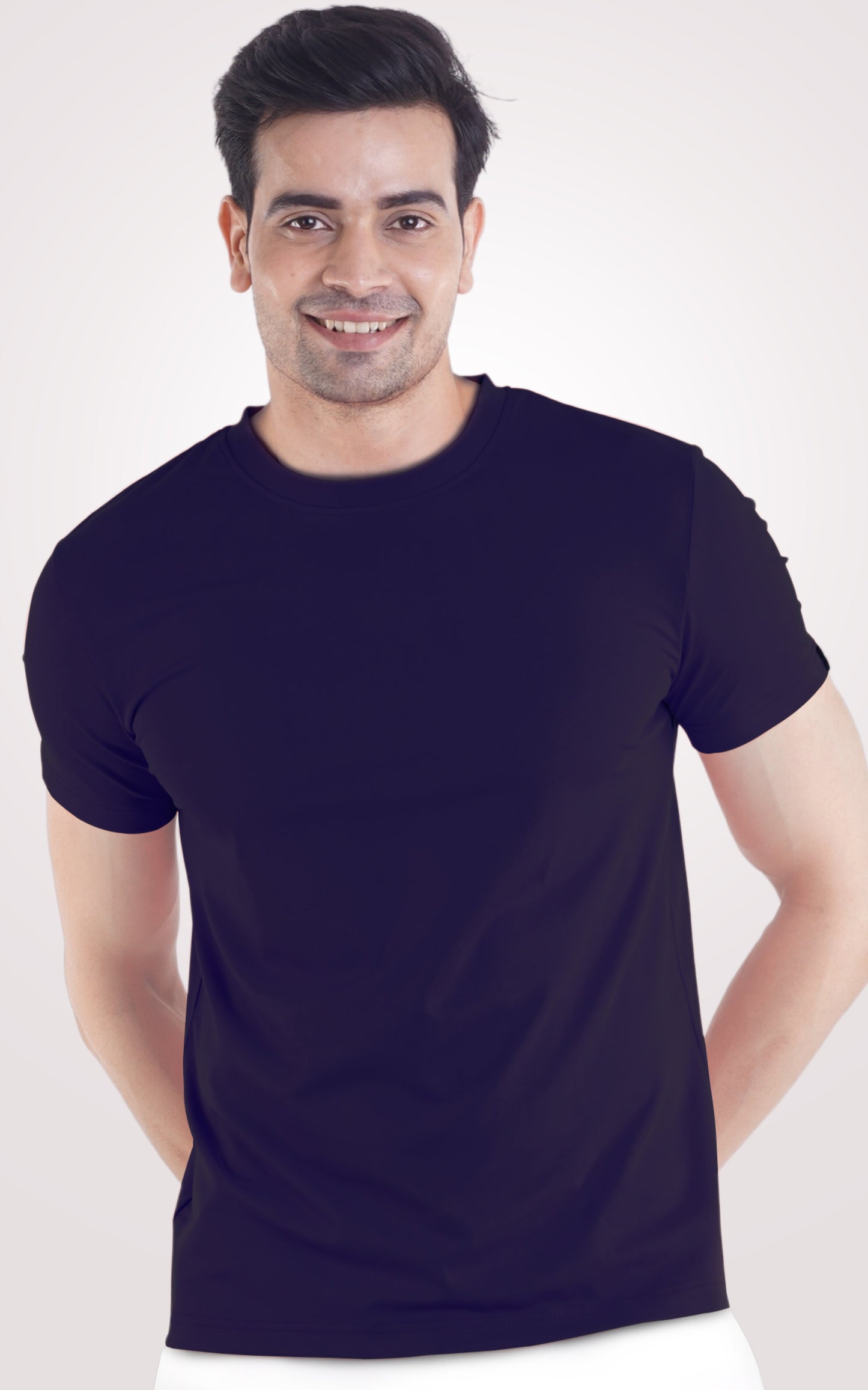 Pack of 4 Plain Half Sleeve T-Shirt