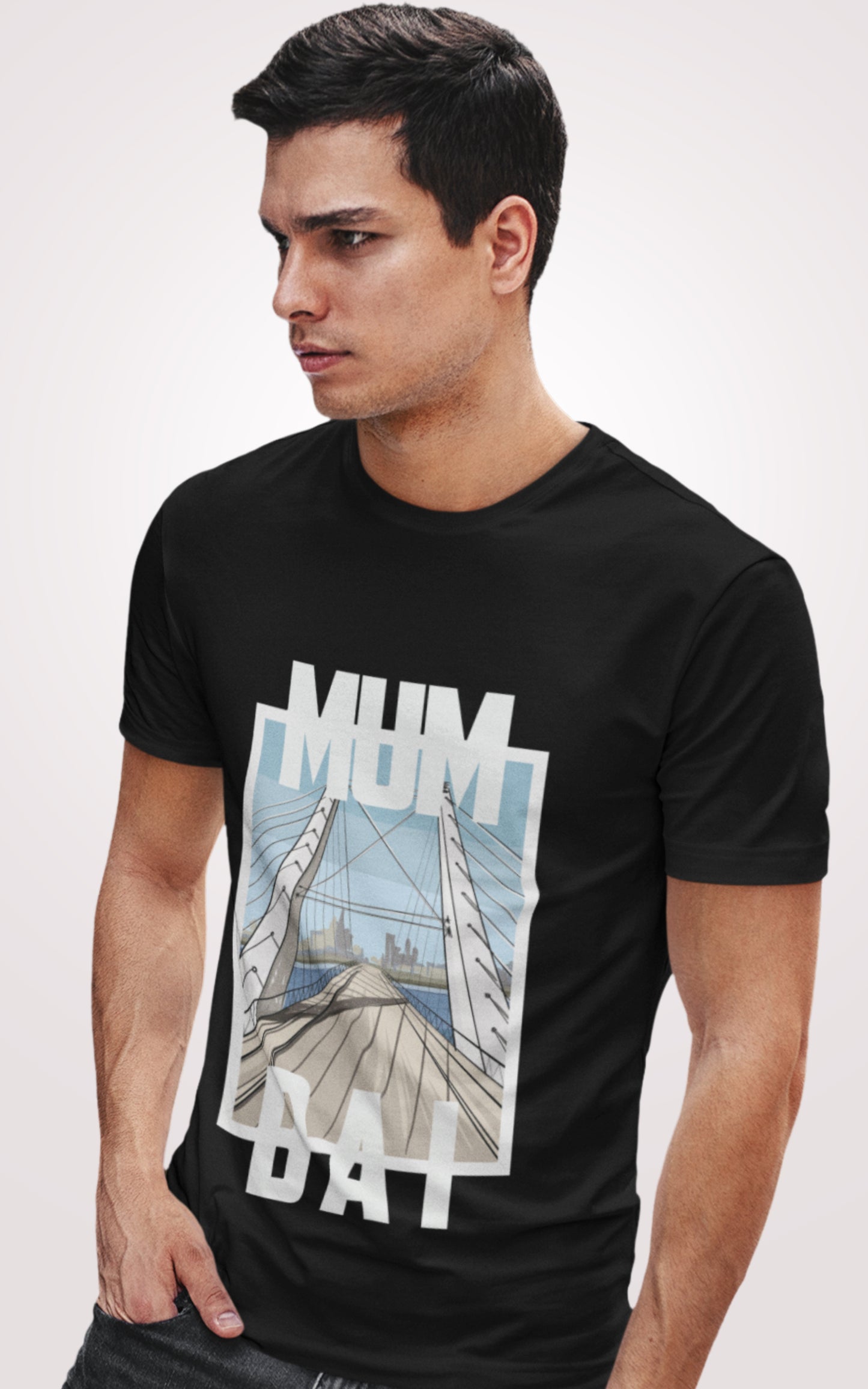 Mumbai Half Sleeves T-shirts