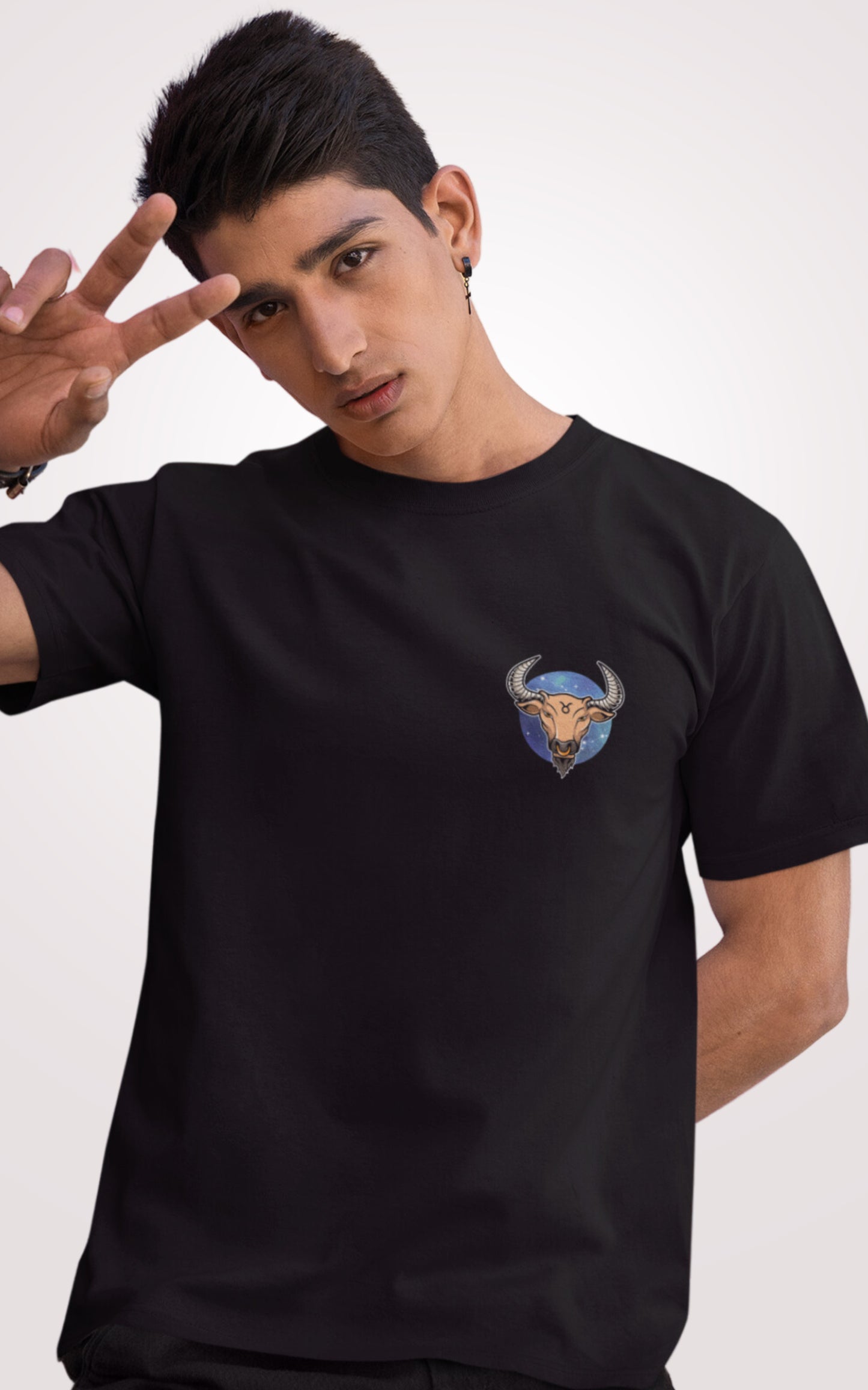 Taurus Half Sleeves T-shirt