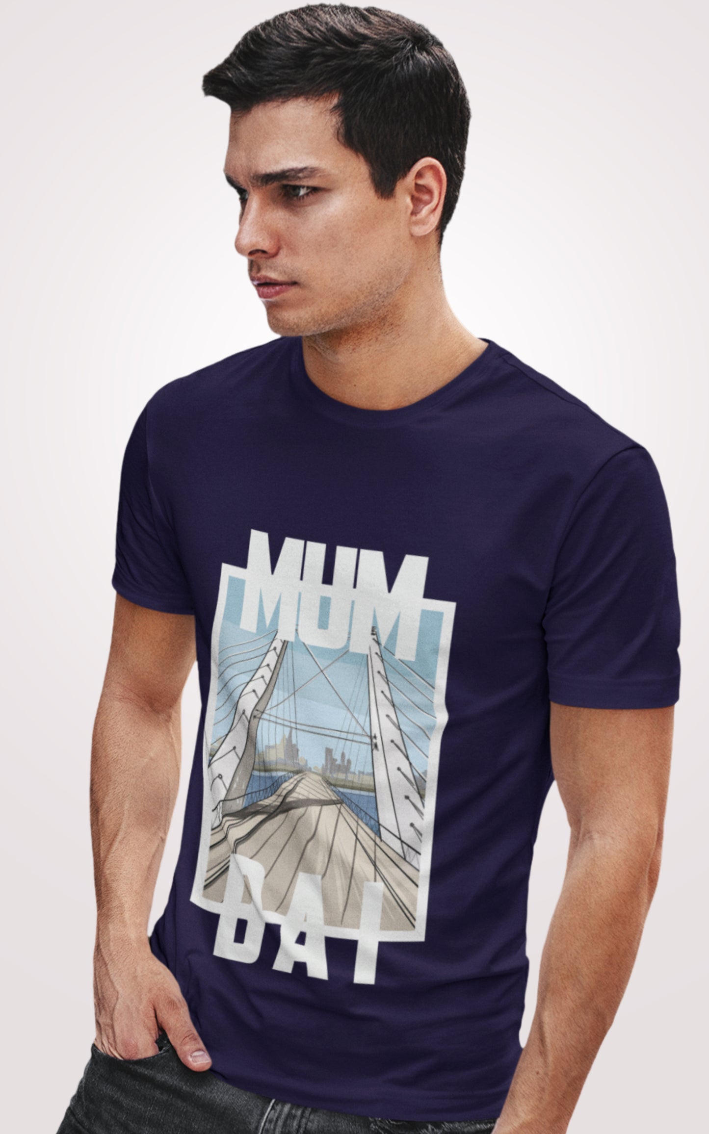 Mumbai Half Sleeves T-shirts