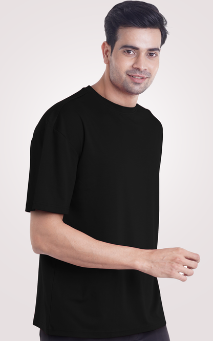 Plain Black Over Size T-Shirt