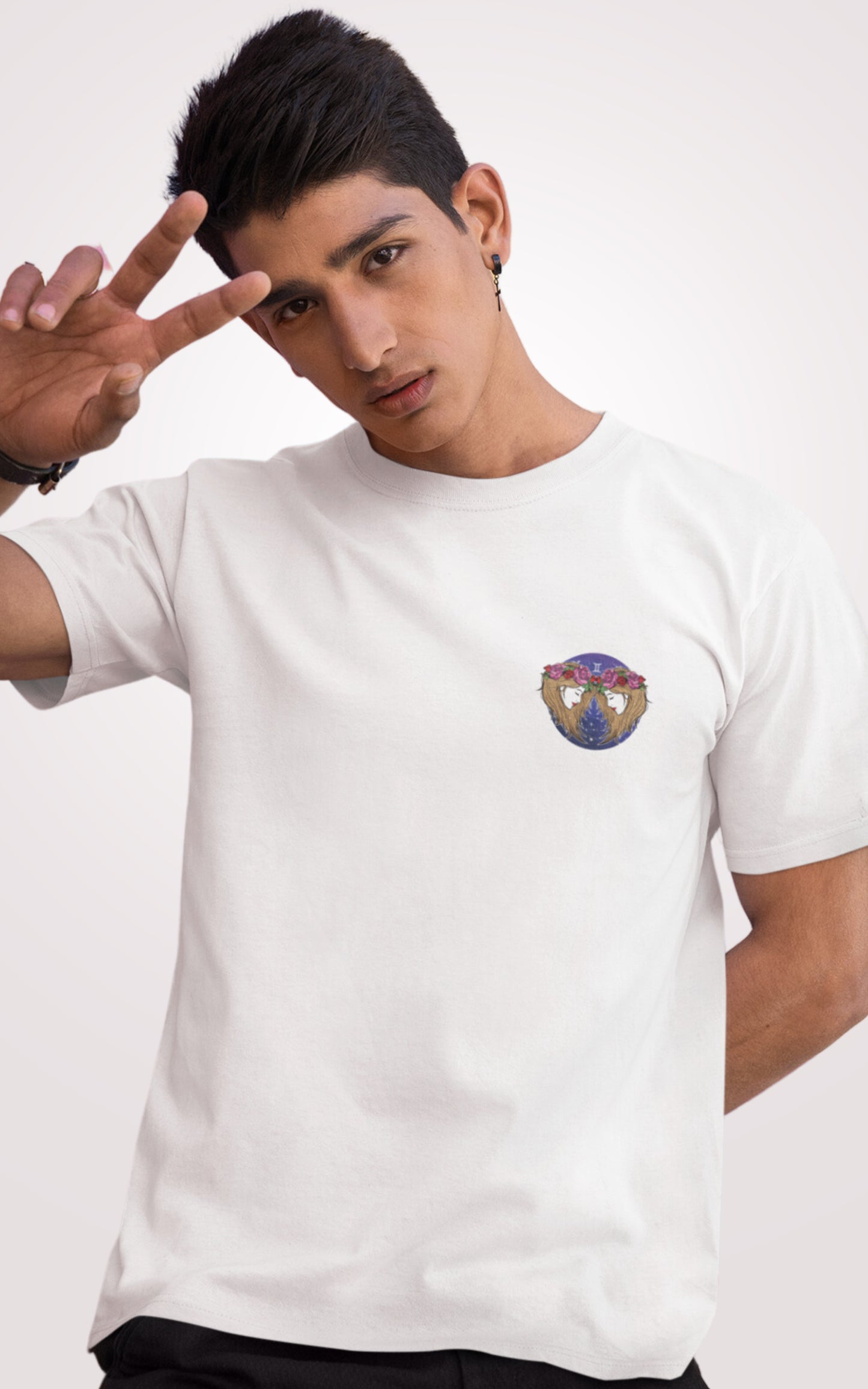 Gemini Half Sleeves T-shirt