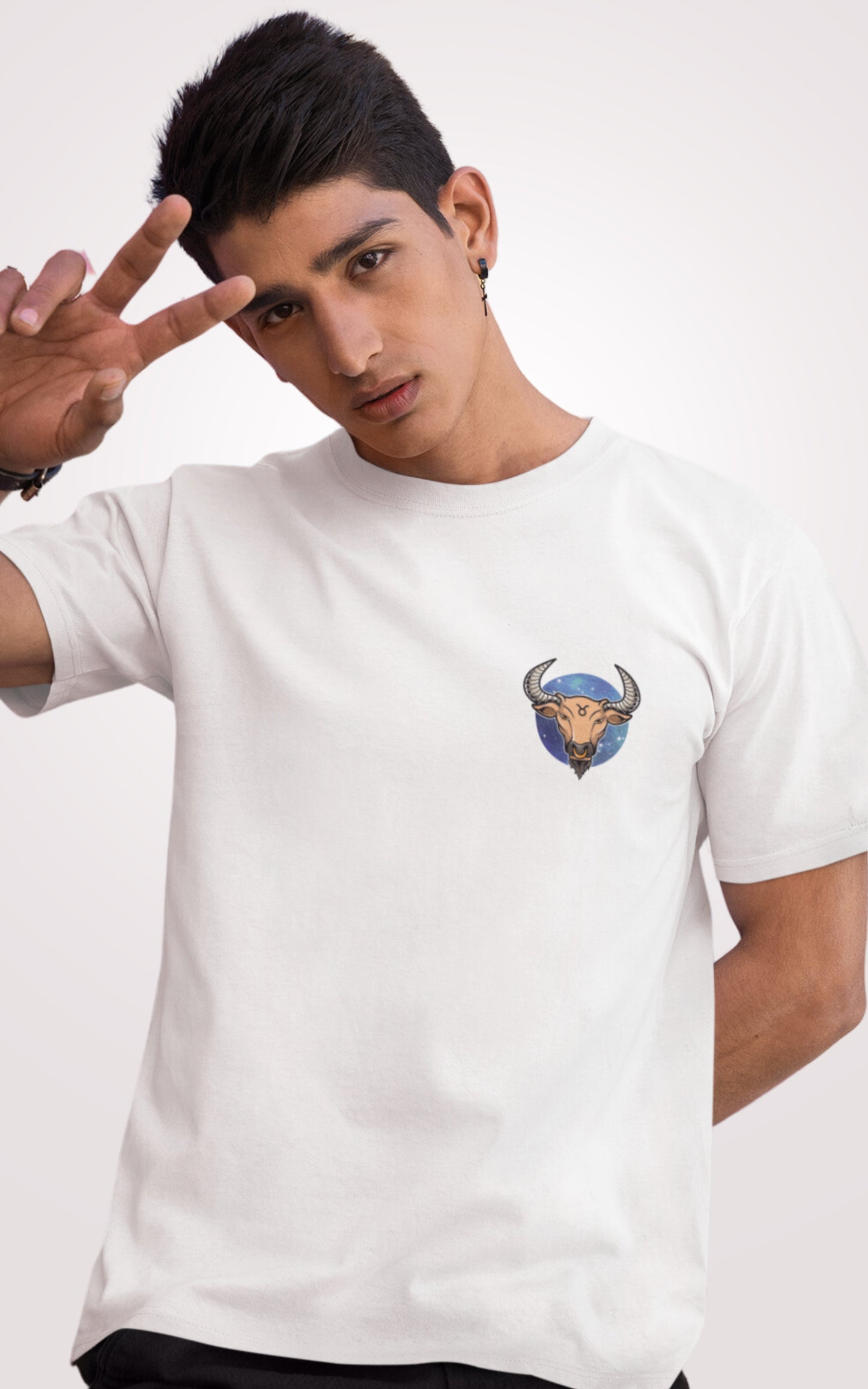 Taurus Half Sleeves T-shirt