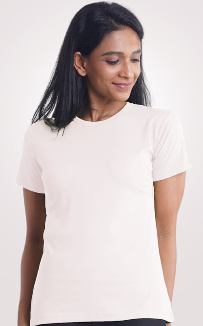 White Plain tshirt for women