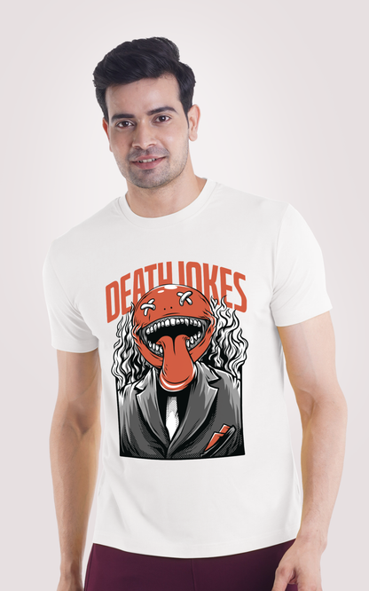 Death Jokes Half Sleeves T-shirts