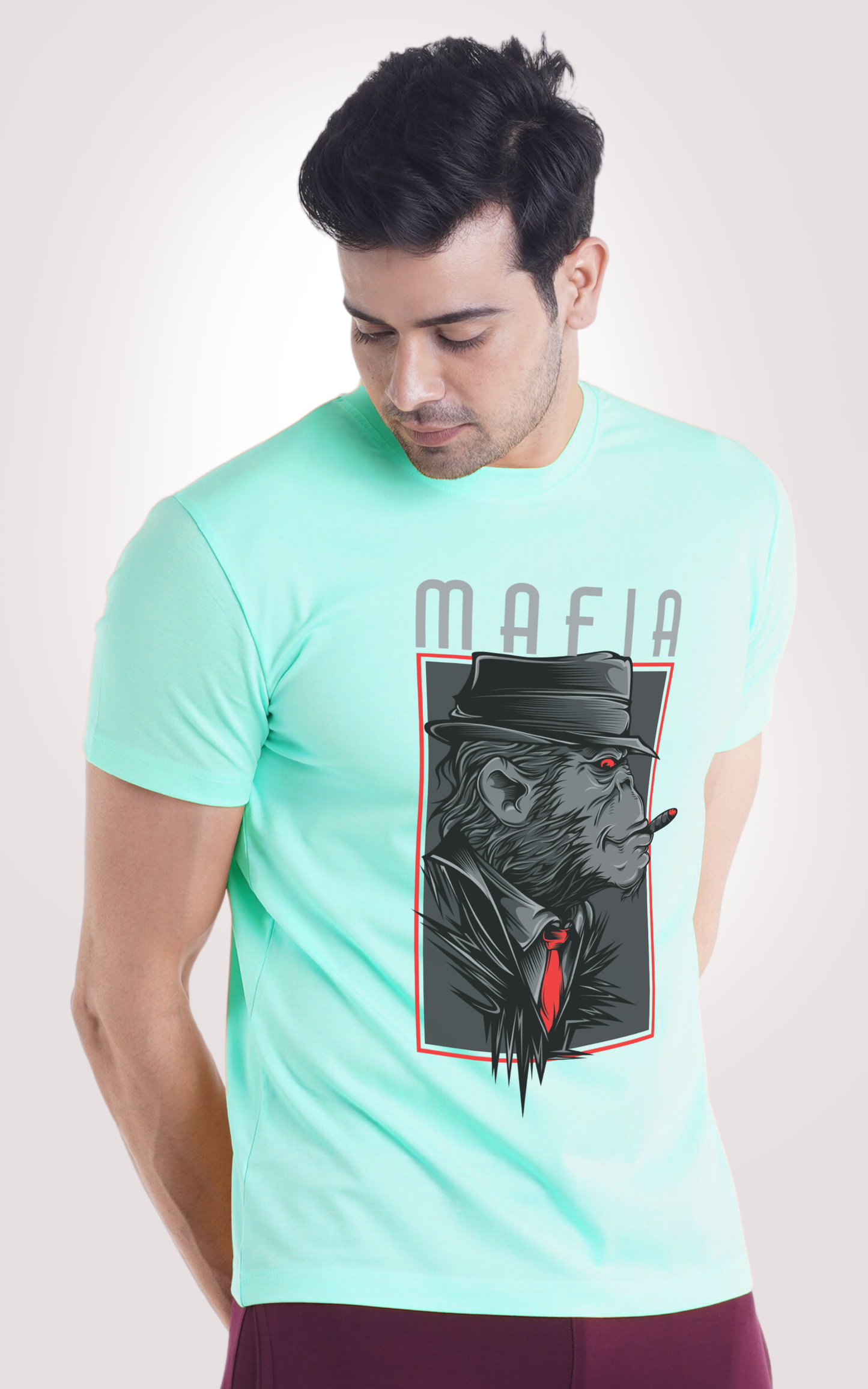 Mafia Half Sleeves T-shirts