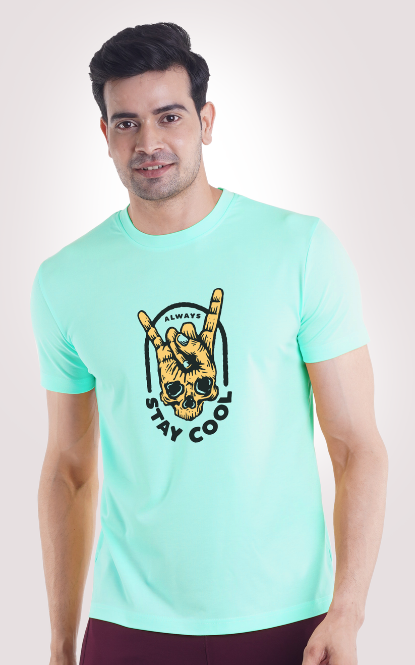 Stay cool Half Sleeves T-shirt – Cooldown Merchandise