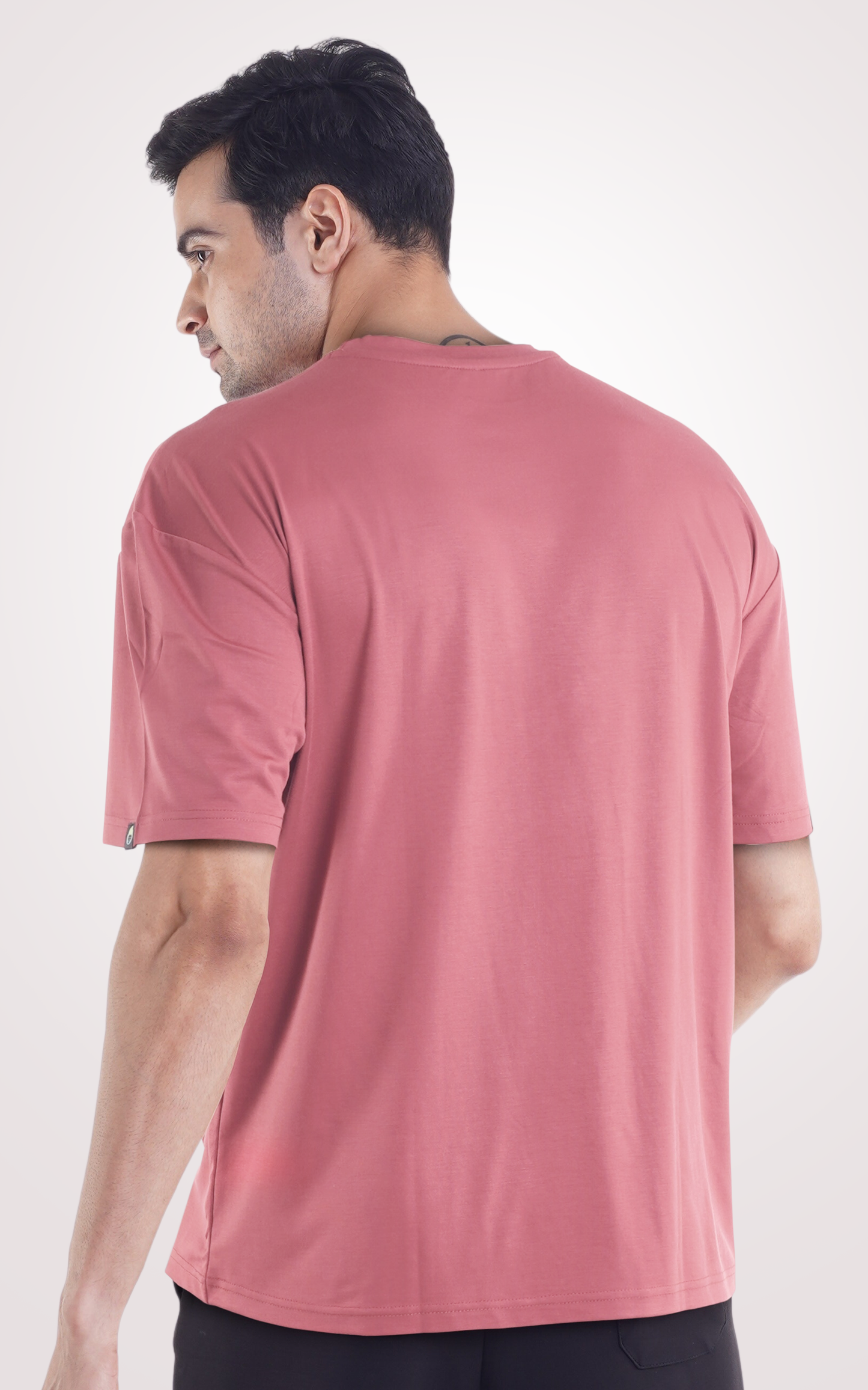 COOLDOWN -  Light Pink Over Size Plain Tshirt