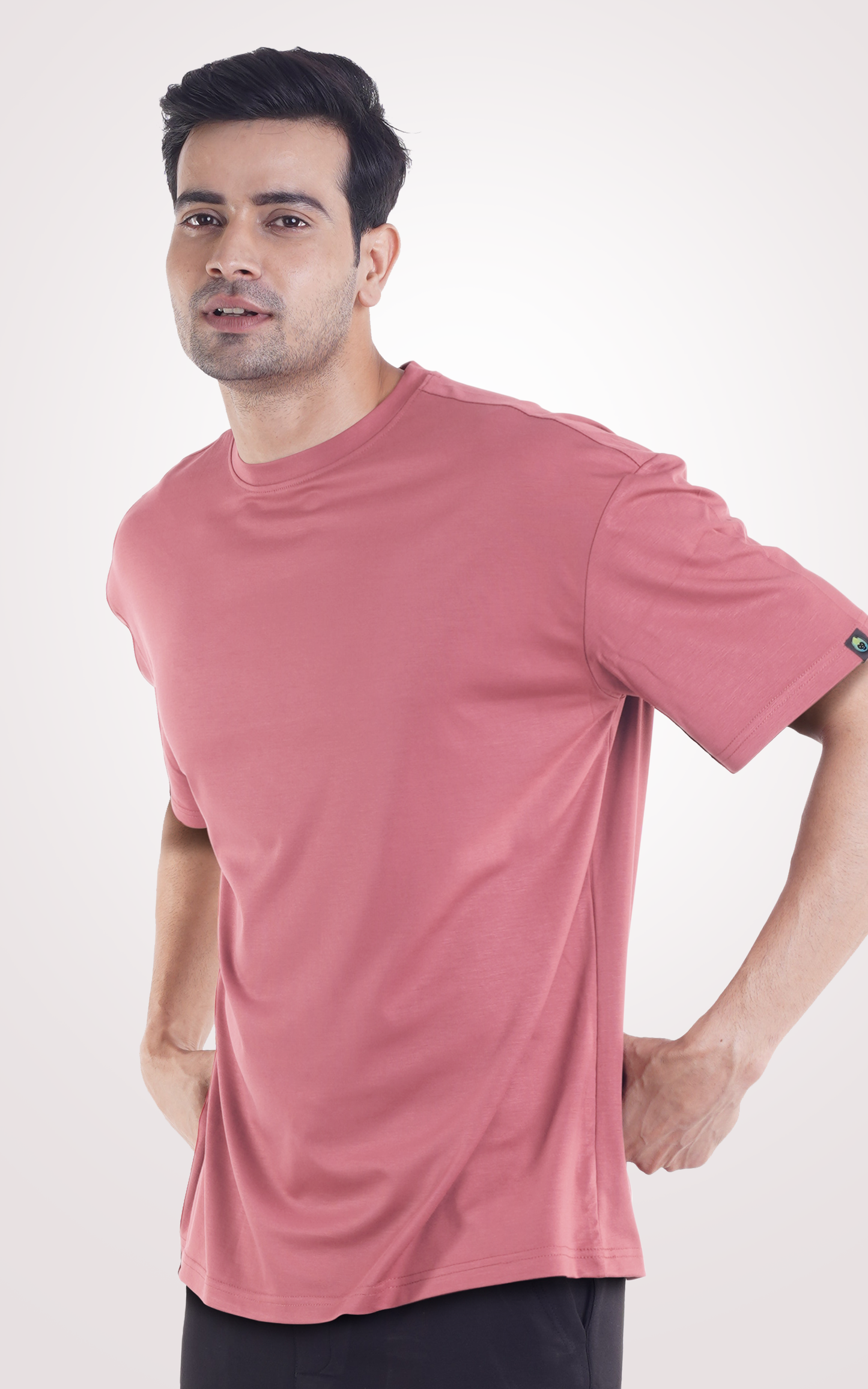 COOLDOWN -  Light Pink Over Size Plain Tshirt