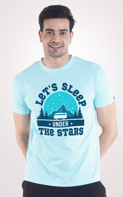 Lets Sleep Under the Stars Half T-shirts