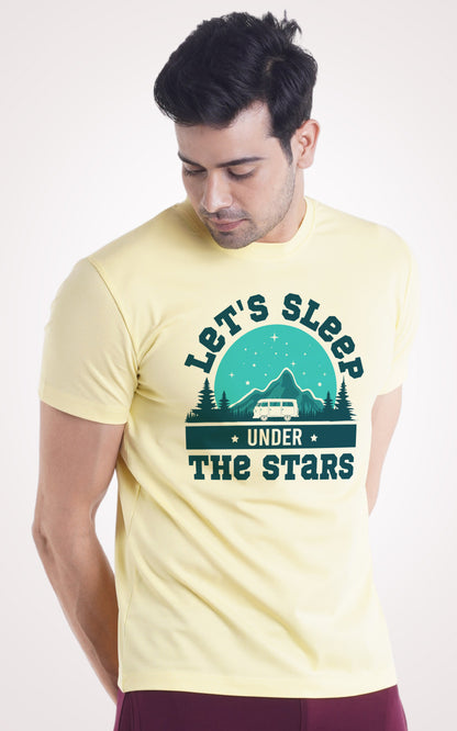 Lets Sleep Under the Stars Half T-shirts