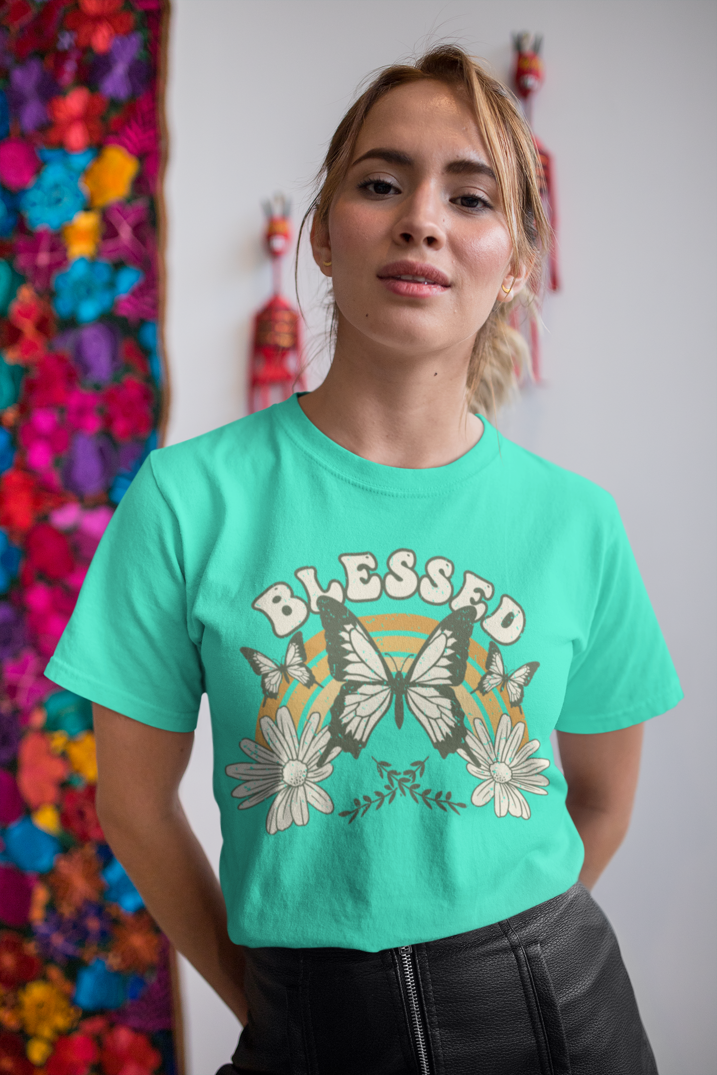 Blessed  Women Half Sleeves T-shirt