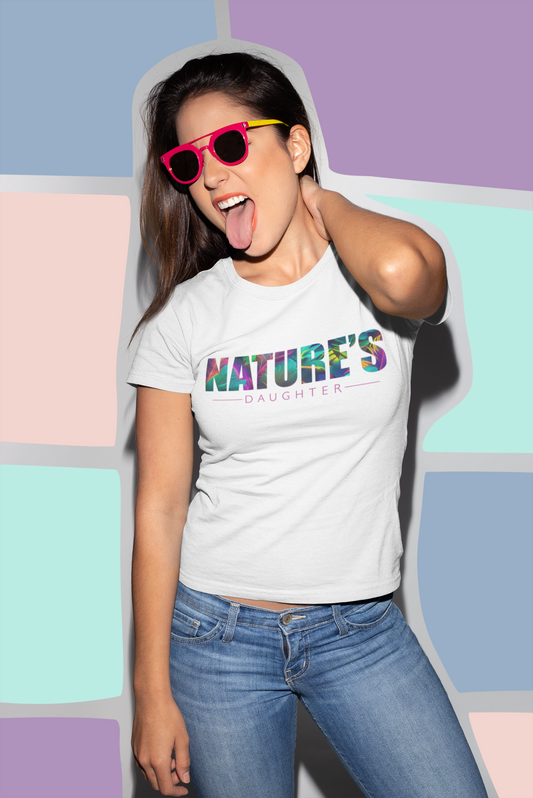 Nature's Daughter  Women Half Sleeve T-shirts