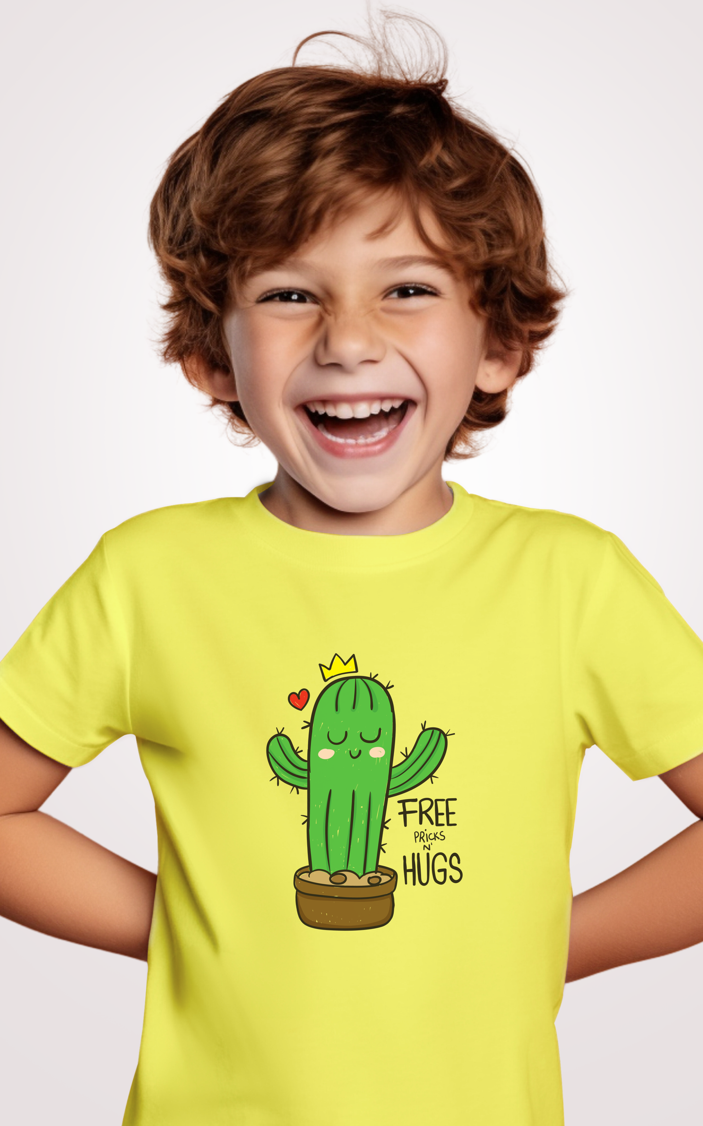 Free Hugs Yellow Kid Tshirt