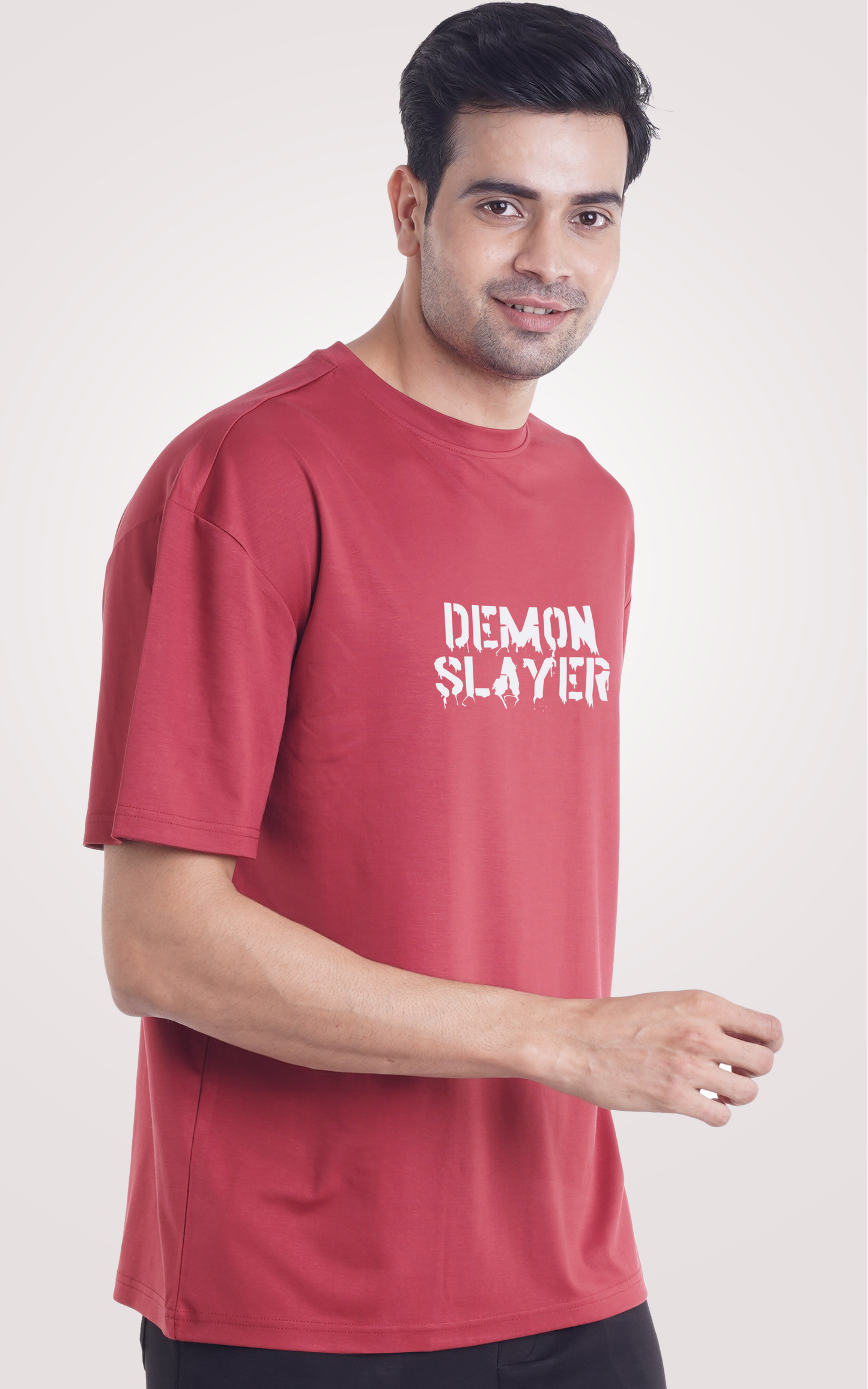 Demon Slayer Anime Over Size Printed T-Shirt