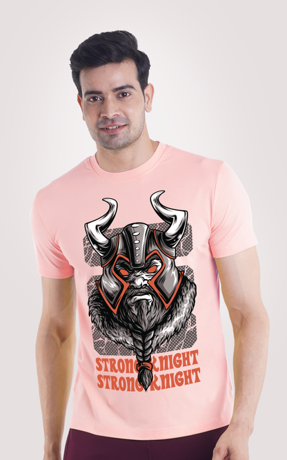 Strong Knight Half Sleeves T-shirts